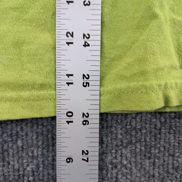 Gildan Wild About Education T-Shirt Mens Medium Short Sleeve Green Indianapolis - Picture 10 of 11